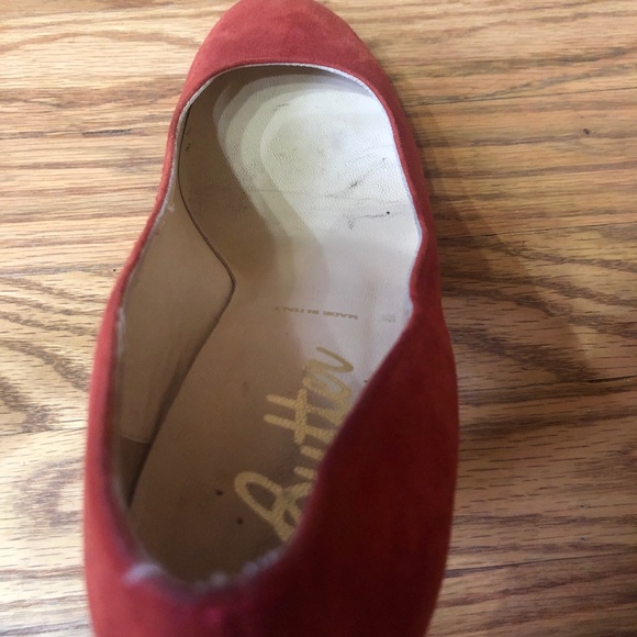 Butter Shoes rust suede heels size 6 - Picture 5 of 7